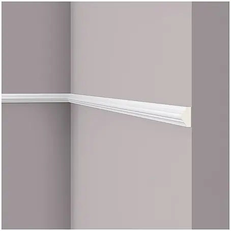 NOEL & MARQUET Wandleiste SP3 LxBxH: 200 x 1.3 x 2.3 cm 1 Stk. weiß