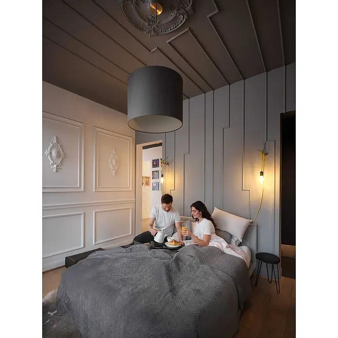 NOEL & MARQUET Wandleiste WL2-box LxBxH: 200 x 2 x 4 cm 36 Stk. weiß - 