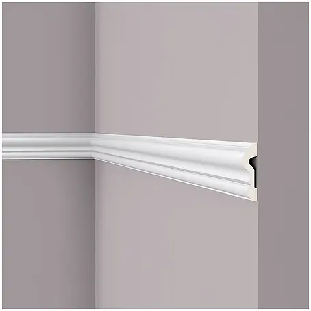 NOEL & MARQUET Wandleiste Z13 LxBxH: 200 x 2.2 x 8 cm 1 Stk. weiß