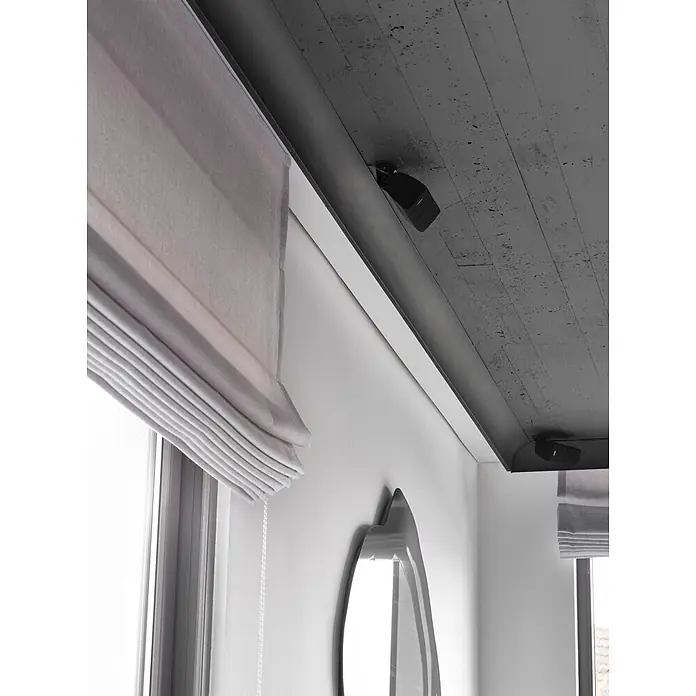 NOEL & MARQUET Eckleiste NE4 PURE LxBxH: 200 x 10 x 10 cm 1 Stk. weiß - 