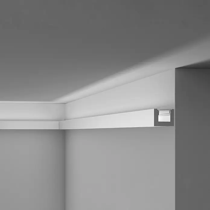 NOEL & MARQUET Eckleiste IL12 LxBxH: 200 x 2 x 2.5 cm 1 Stk. grau - 