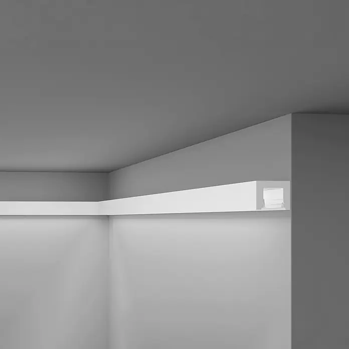 NOEL & MARQUET Eckleiste IL12 LxBxH: 200 x 2 x 2.5 cm 1 Stk. grau - 