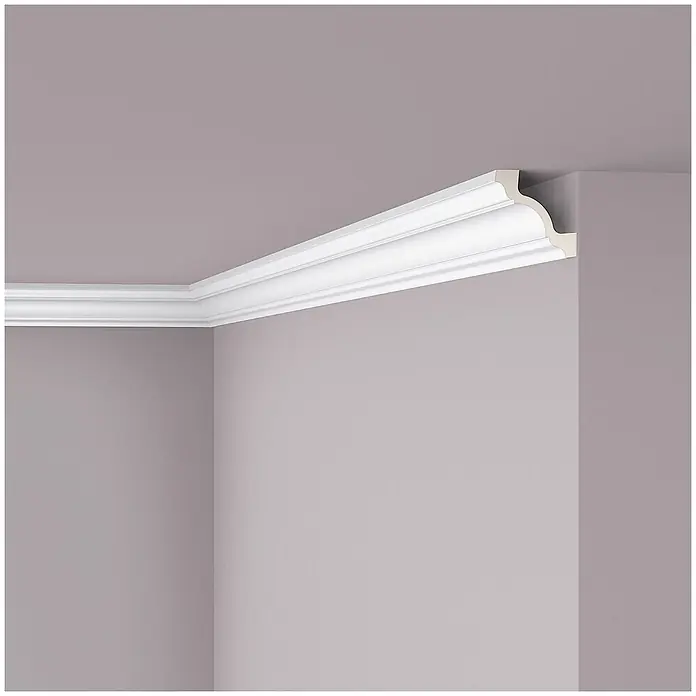 NOEL & MARQUET Eckleiste Z19 LxBxH: 200 x 7.9 x 7.9 cm 1 Stk. weiß - 