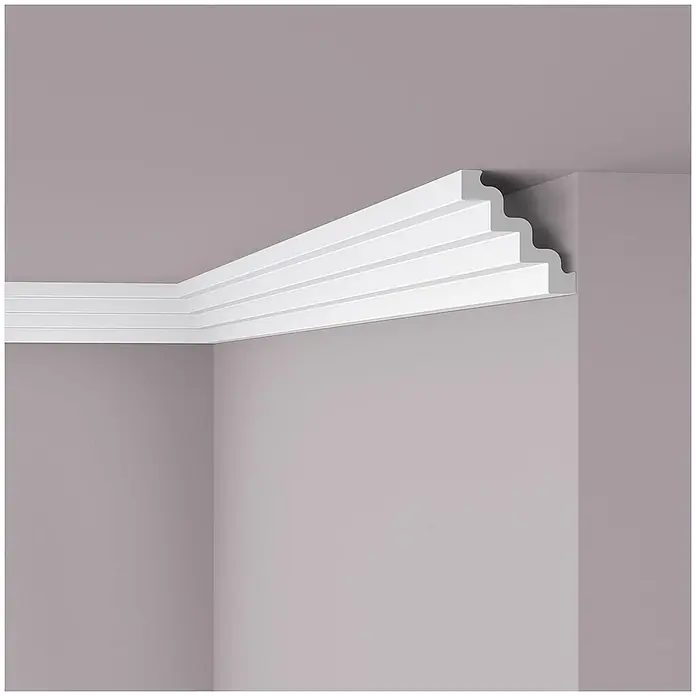 NOEL & MARQUET Eckleiste ST4 LxBxH: 200 x 13 x 13 cm 1 Stk. weiß - 