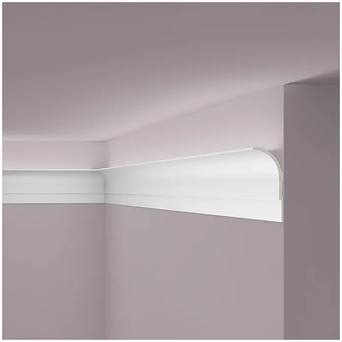 NOEL & MARQUET Eckleiste AD22 LxBxH: 200 x 10 x 22.5 cm 1 Stk. weiß - 