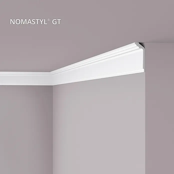 NOEL & MARQUET Eckleiste GT LxBxH: 200 x 5 x 12 cm 1 Stk. weiß - 