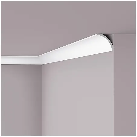 NOEL & MARQUET Eckleiste B8 LxBxH: 200 x 8.2 x 8.2 cm 1 Stk. weiß