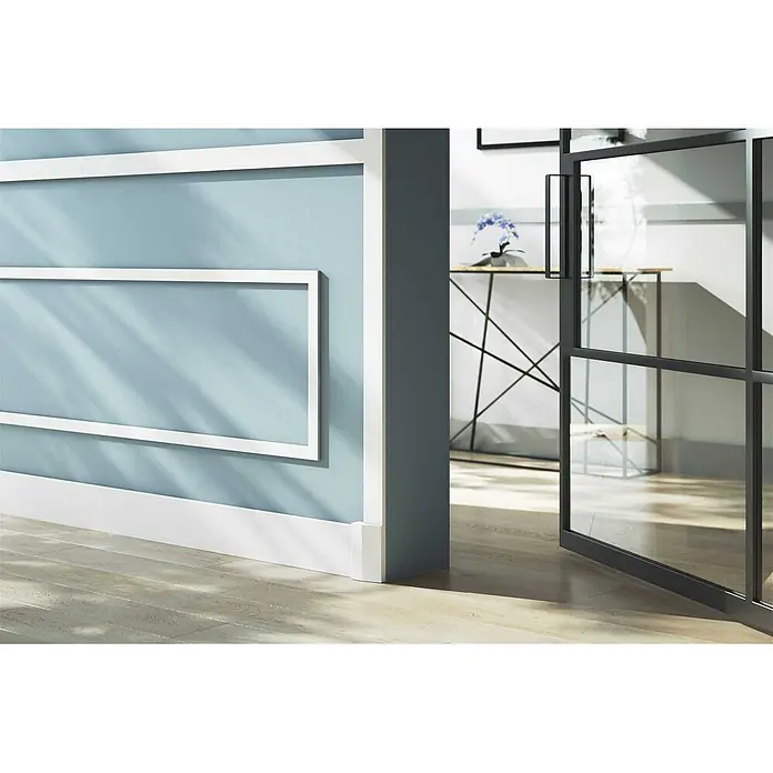 NOEL & MARQUET Wandleiste WD2-box LxBxH: 200 x 1.5 x 7 cm 21 Stk. weiß - 