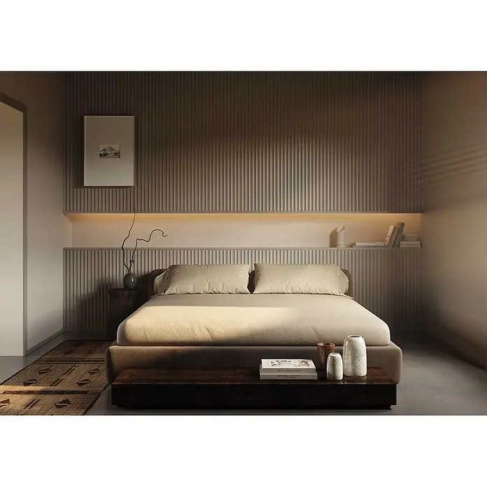NOEL & MARQUET Wandleiste WD2-box LxBxH: 200 x 1.5 x 7 cm 21 Stk. weiß - 