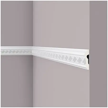 NOEL & MARQUET Wandleiste Z31 LxBxH: 200 x 2.1 x 8 cm 1 Stk. weiß