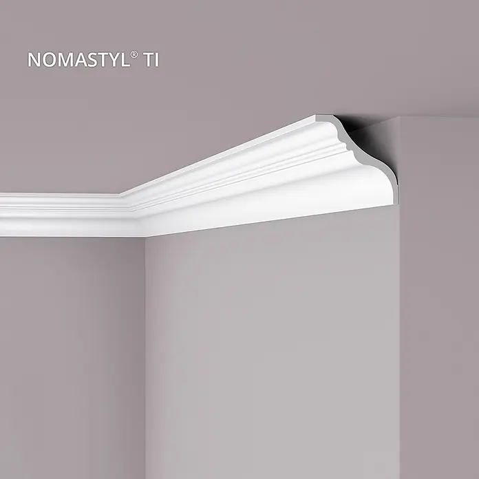 NOEL & MARQUET Eckleiste TI LxBxH: 200 x 13.8 x 13.8 cm 1 Stk. weiß - 