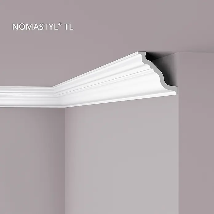 NOEL & MARQUET Eckleiste TL LxBxH: 200 x 15 x 15 cm 1 Stk. weiß - 