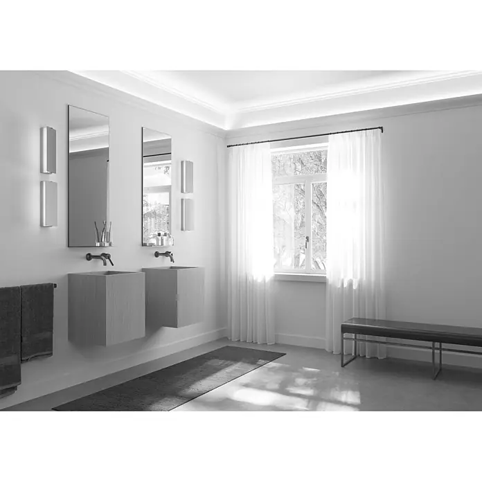 NOEL & MARQUET Eckleiste IL1 LxBxH: 200 x 5 x 7 cm 1 Stk. weiß - 