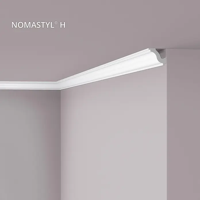 NOEL & MARQUET Eckleiste H LxBxH: 200 x 5 x 4.5 cm 1 Stk. weiß - 