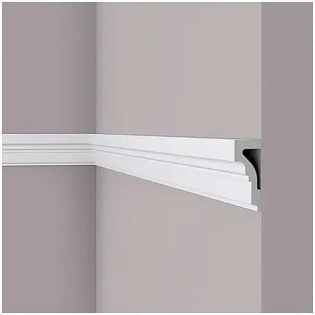 NOEL & MARQUET Wandleiste WL4 LxBxH: 200 x 4 x 10 cm 1 Stk. weiß