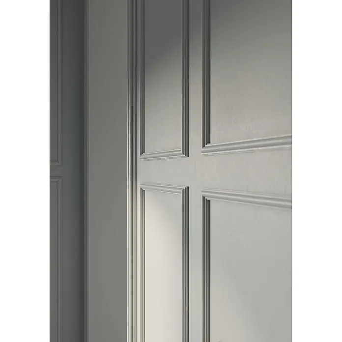 NOEL & MARQUET Wandleiste WL7-box LxBxH: 200 x 1.3 x 2.5 cm 50 Stk. weiß - 
