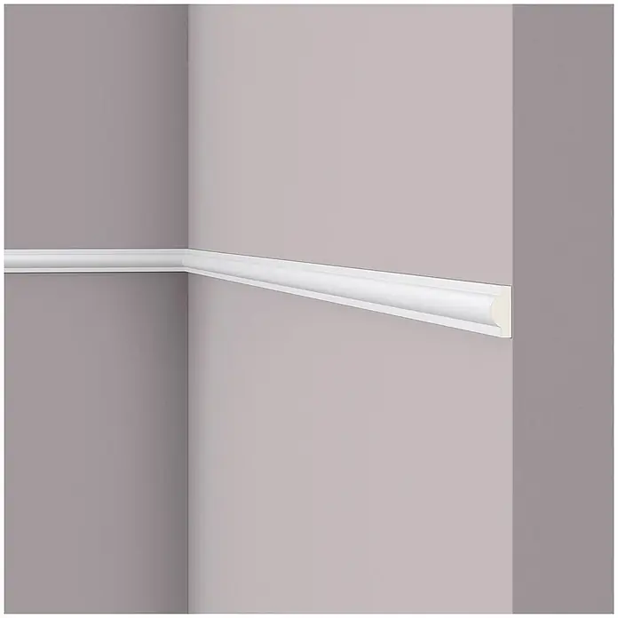NOEL & MARQUET Wandleiste SP2 LxBxH: 200 x 0.9 x 2.2 cm 1 Stk. weiß - 