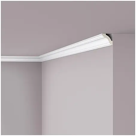 NOEL & MARQUET Eckleiste Z1240 LxBxH: 200 x 4.2 x 4.2 cm 1 Stk. weiß