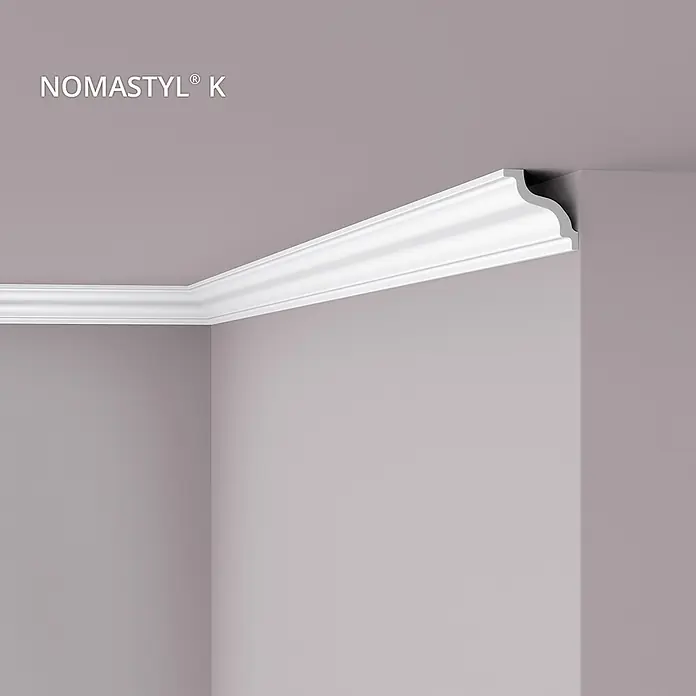 NOEL & MARQUET Eckleiste K LxBxH: 200 x 7 x 7 cm 1 Stk. weiß - 