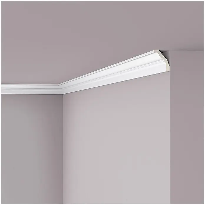 NOEL & MARQUET Eckleiste Z18 LxBxH: 200 x 4.6 x 5.9 cm 1 Stk. weiß - 