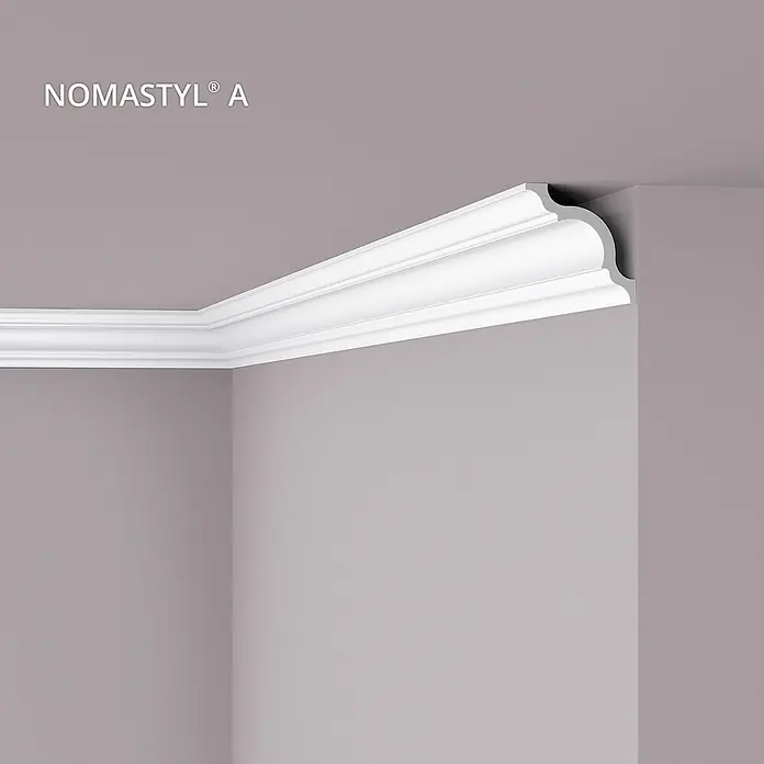 NOEL & MARQUET Eckleiste A LxBxH: 200 x 11 x 11 cm 1 Stk. weiß - 