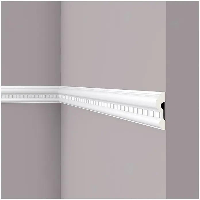 NOEL & MARQUET Wandleiste Z32 LxBxH: 200 x 2.2 x 8 cm 1 Stk. weiß - 