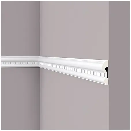 NOEL & MARQUET Wandleiste Z32 LxBxH: 200 x 2.2 x 8 cm 1 Stk. weiß