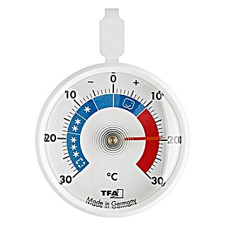 TFA Dostmann Kühlschrankthermometer (Anzeige: Analog, Durchmesser: 7,2 cm)