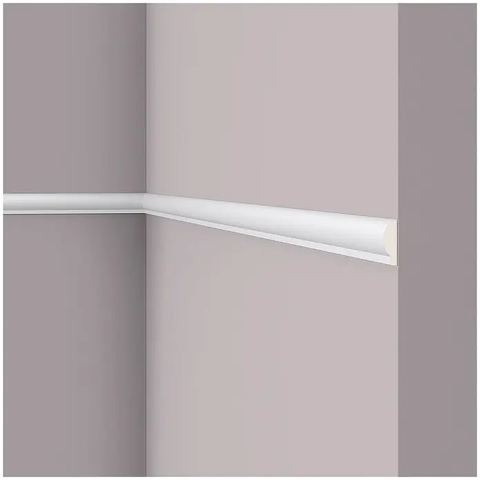 NOEL & MARQUET Wandleiste SP1 LxBxH: 200 x 0.9 x 2.8 cm 1 Stk. weiß - 