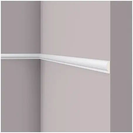 NOEL & MARQUET Wandleiste SP1 LxBxH: 200 x 0.9 x 2.8 cm 1 Stk. weiß