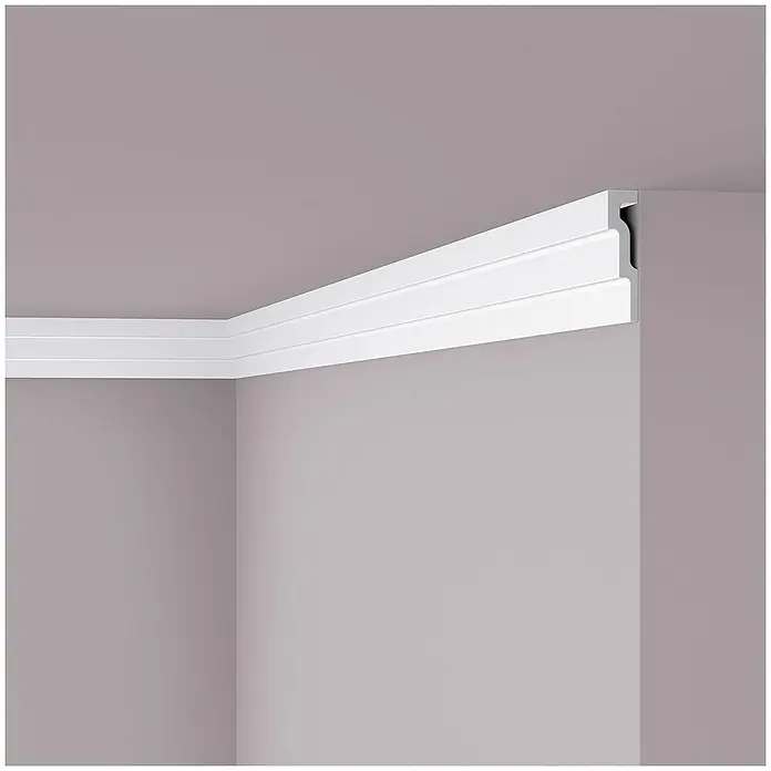 NOEL & MARQUET Eckleiste M1 LxBxH: 200 x 3 x 12 cm 1 Stk. weiß - 