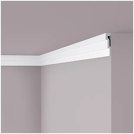 NOEL & MARQUET Eckleiste M1 LxBxH: 200 x 3 x 12 cm 1 Stk. weiß