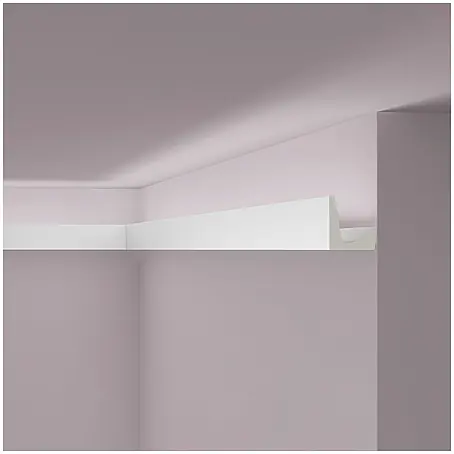 NOEL & MARQUET Eckleiste IL5 LxBxH: 200 x 5 x 5 cm 1 Stk. weiß