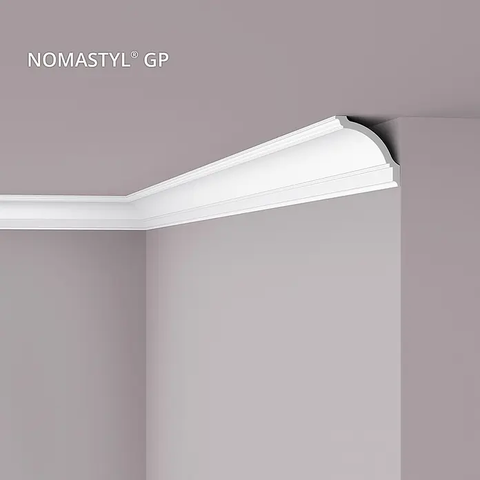 NOEL & MARQUET Eckleiste GP LxBxH: 200 x 10 x 10 cm 1 Stk. weiß - 