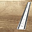 Camargue Duschrinne (Weiß, Material Rost: ESG-Glas, 70 cm)
