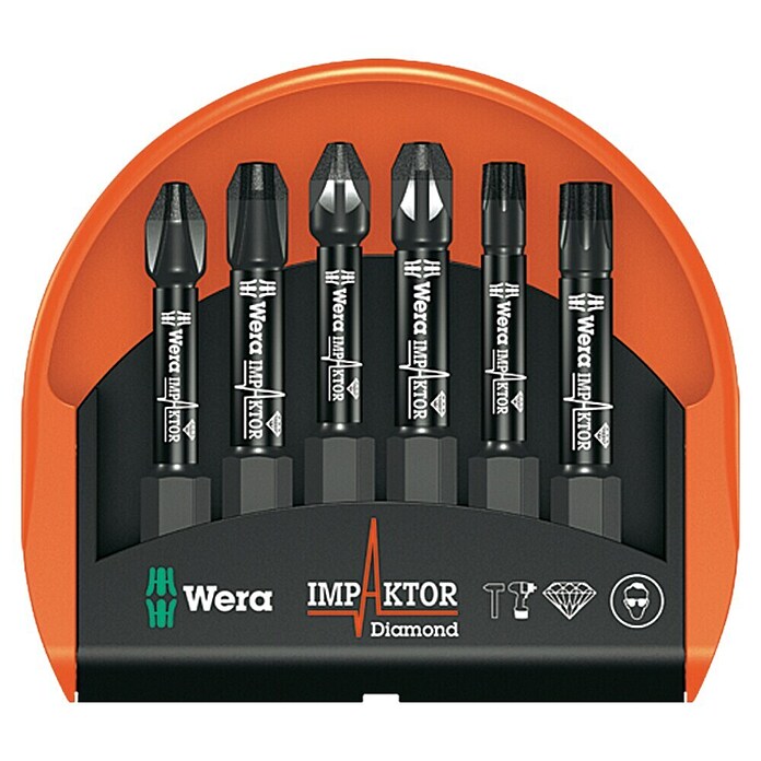 Wera Bitset Mini-Check Impaktor 4 (6-delig)