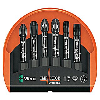 Wera Bitset Mini-Check Impaktor 4 (6 -delig)