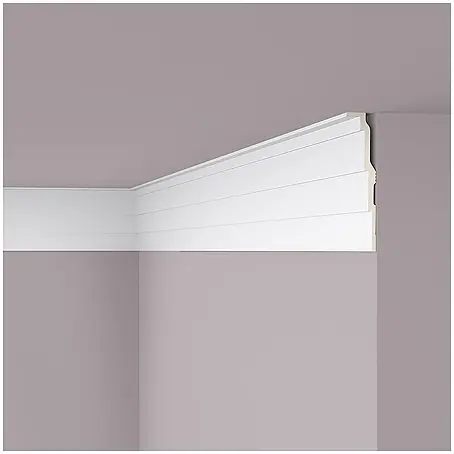 NOEL & MARQUET Eckleiste AD21 LxBxH: 200 x 6 x 25.5 cm 1 Stk. weiß