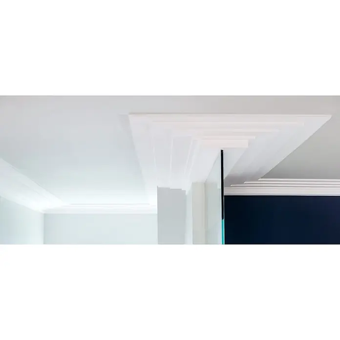 NOEL & MARQUET Eckleiste AD21 LxBxH: 200 x 6 x 25.5 cm 1 Stk. weiß - 