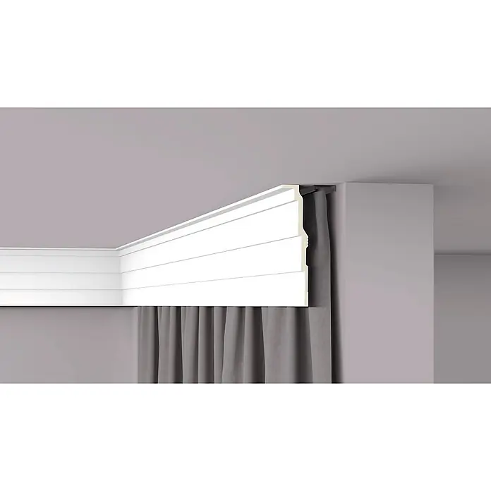 NOEL & MARQUET Eckleiste AD21 LxBxH: 200 x 6 x 25.5 cm 1 Stk. weiß - 
