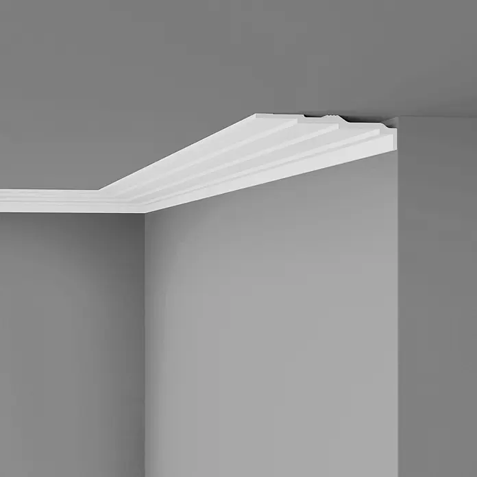 NOEL & MARQUET Eckleiste AD21 LxBxH: 200 x 6 x 25.5 cm 1 Stk. weiß - 