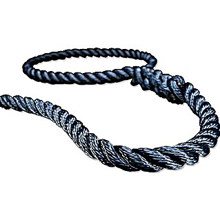 Robline Cuerda de amarre Rapallo (10 mm, 6 m, Azul navy, Poliéster)
