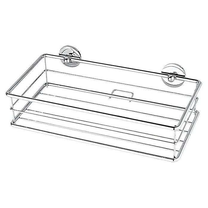 Tesa Odlagalna košarica za tuš BT130P  (250 x 125 x 73 mm, Eno nadstropje, Pravokotna) | Košare za tuš | Police za tuš kabino | Kopalniška galanterija | Kopalniška oprema | Kopalnica in sanitarije | Izdelki | BAUHAUS