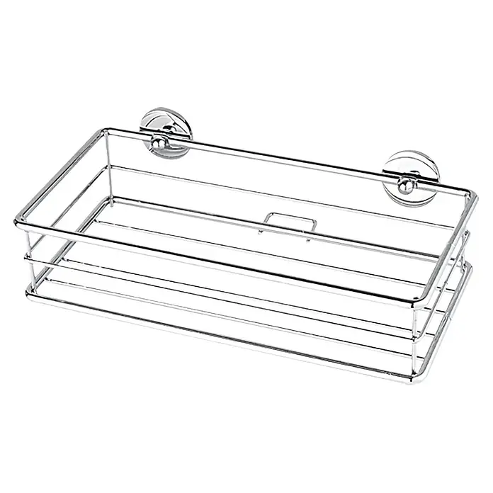 Tesa Duschkorb BT130P - 250 x 125 x 73 mm, Einstöckig, Rechteckig - Diagonale Ansicht