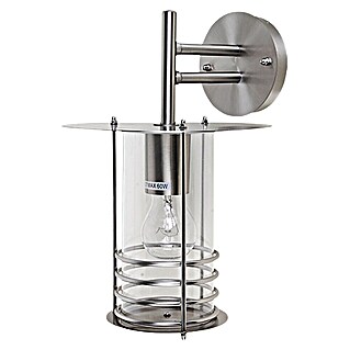 Starlux Silver Star II Vanjska zidna svjetiljka (Viseća, IP44, 60 W, 24 x 22 x 35 cm, Srebrne boje)
