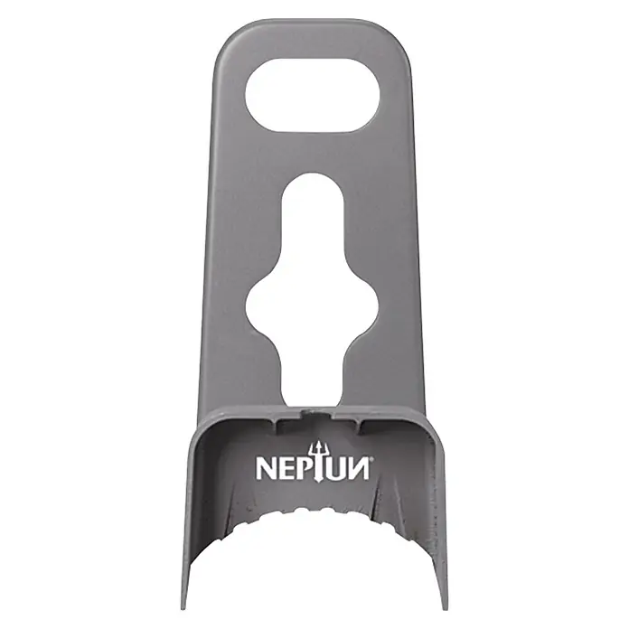 Neptun Wand-Schlauchhalterung - Kunststoff, Geeignet für: Handelsübliche Wasserhähne - Vorderansicht