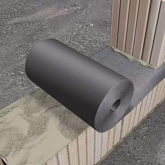 Probau Mauersperrbahn - 25 m x 30 cm x 1,2 mm, PVC