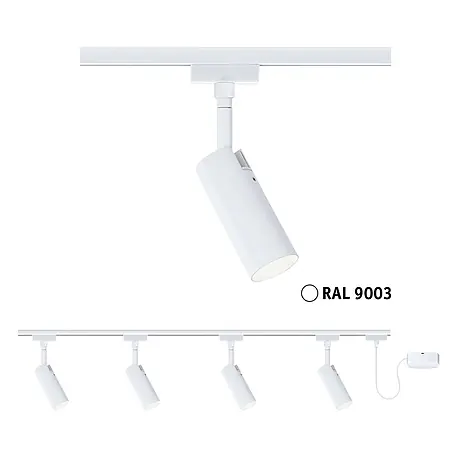 Paulmann URail LED-Schienensystem Set Tubo