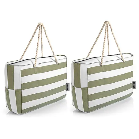 BigDean Strandtasche XXL, Grün