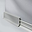 LOGOCLIC Klemmsockelleiste KSL (Grau, 2,5 m x 18,5 mm x 60 mm)